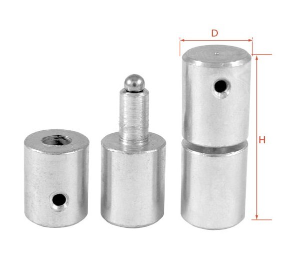 BISAGRA TORNEADA 25 X 80mm